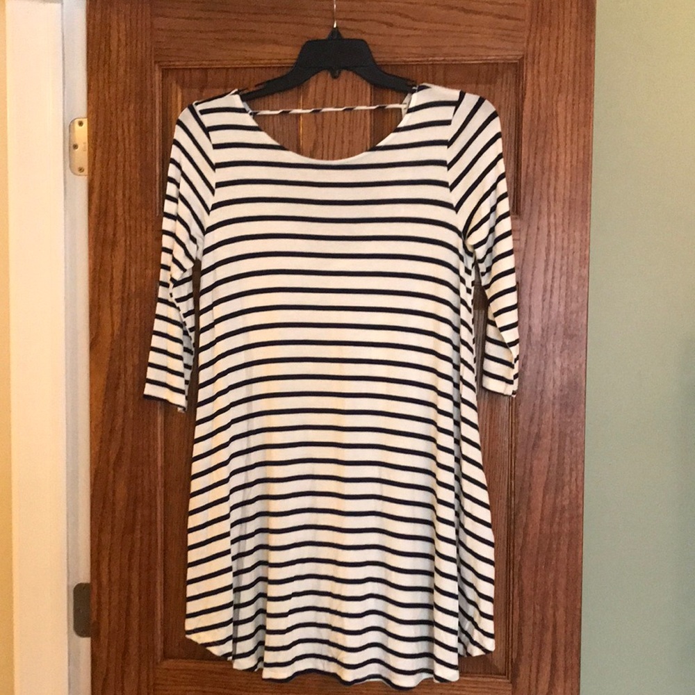 Quiet Storm Open Back Dress, M (NWT)